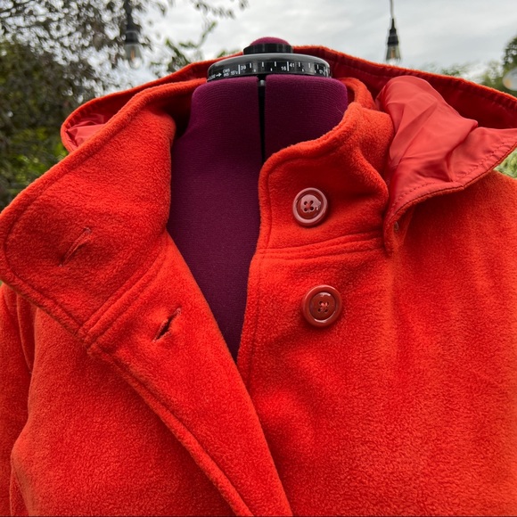 WOMAN WITHIN 4X 34W Hooded Coat NWOT Machine Washable! Removable Hood - Picture 3 of 12